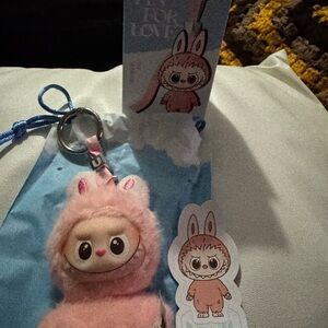 Authentic Pin for Love Labubu Confirmed letter U